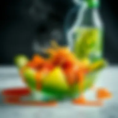 Culinary Dish Featuring Mt Dew Sweet Lightning A culinary dish creatively incorporating Mt Dew Sweet Lightning in its presentation