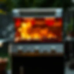 A sleek power grill showcasing its advanced technology