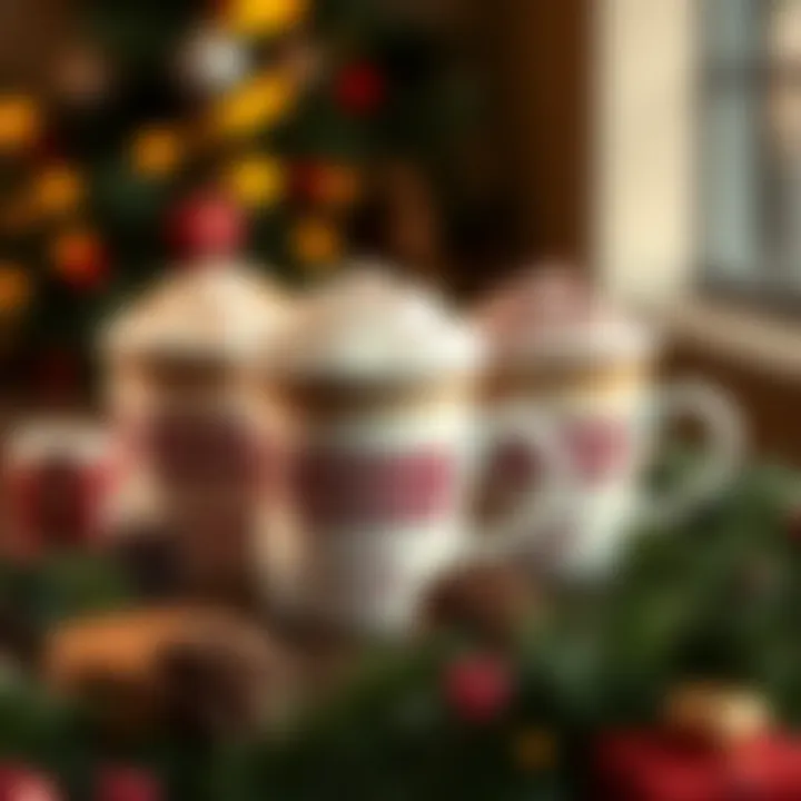 Festive Flavors of Dunkin's Seasonal Selection Seasonal Dunkin' coffee menu showcasing festive flavors