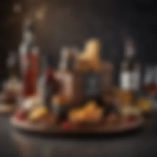 An elegantly arranged gift set featuring artisanal products