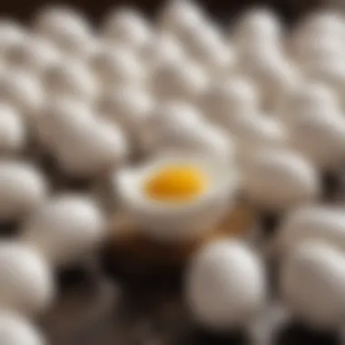 Crafting with White Plastic Eggs: Design Inspiration Craft project featuring intricately designed white plastic eggs