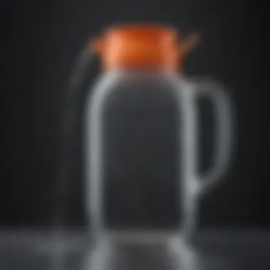 Durable plastic water jug highlighting versatility