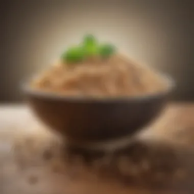 A selection of whole grains like quinoa and brown rice in a stylish bowl