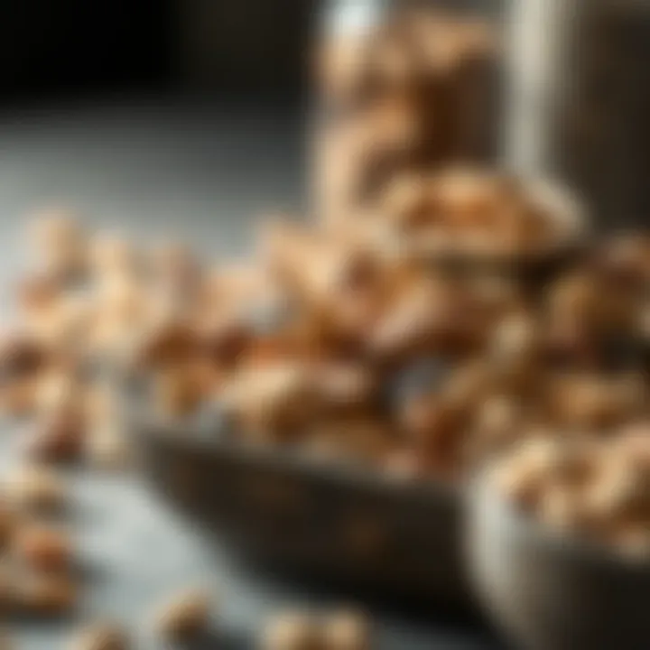 A rich spread of nuts and seeds known for their health benefits