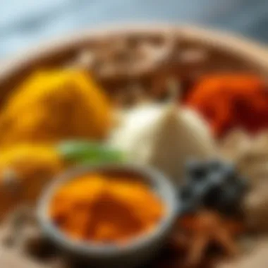 Selection of spices recognized for enhancing immune function