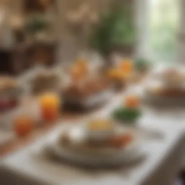Southern Hospitality at Its Finest An elegant table setting showcasing Southern hospitality
