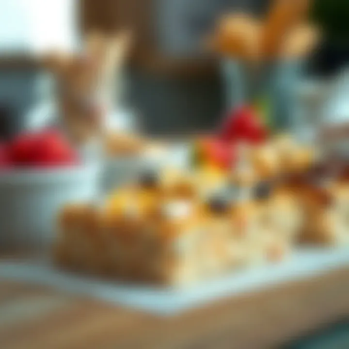 Assortment of Toppings for Gluten Free Treats A vibrant assortment of toppings to enhance gluten free rice krispie bars.