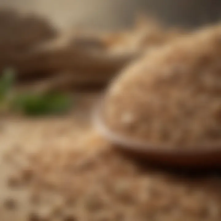 The Natural Goodness of Organic Grains Harvested grains in a natural environment