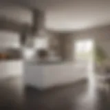 Luxurious kitchen design featuring modern appliances