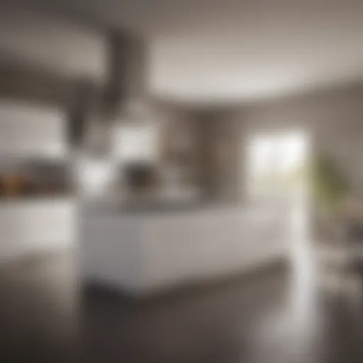 Luxurious kitchen design featuring modern appliances