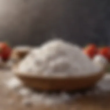 Bowl of salt, demonstrating its importance in fermentation