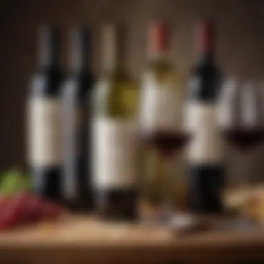 A curated selection of fine wines and pairing recommendations