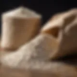 Different types of flour suitable for long-term storage
