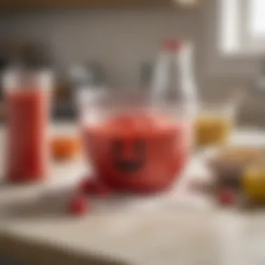 Ingredients for making Kool Aid play dough displayed on a table