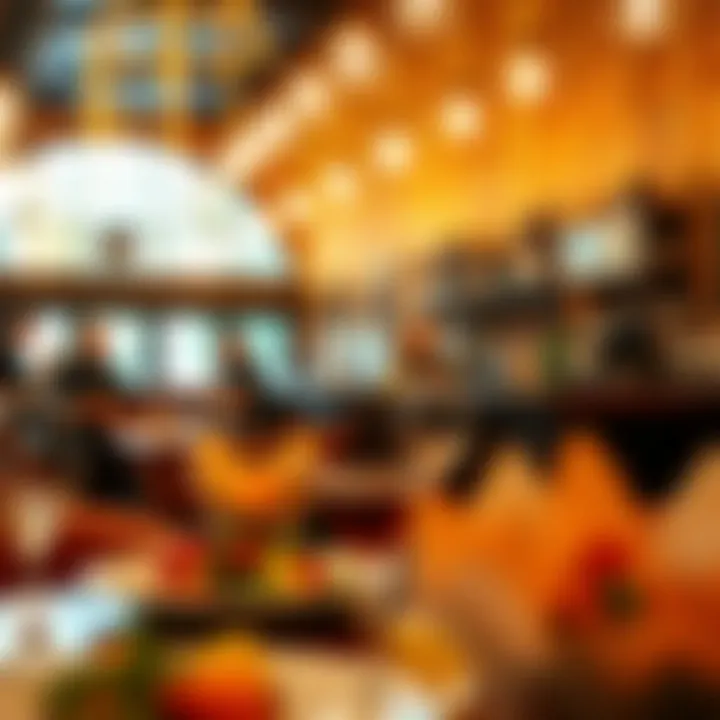 Vibrant Atmosphere at Liberty Vibrant atmosphere of Liberty Food and Wine