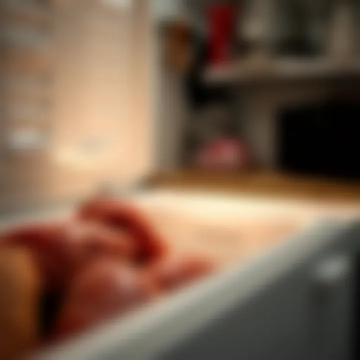 Essential Features of a Meat Freezer Essential features of a meat freezer displayed in a well-organized garage