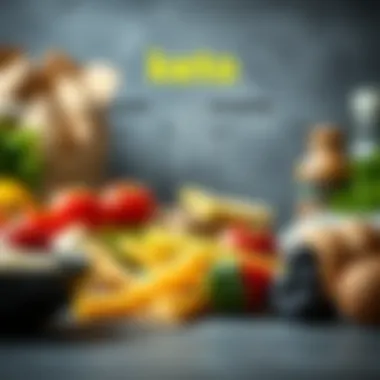 Graphical representation of macronutrient breakdown for keto diet.