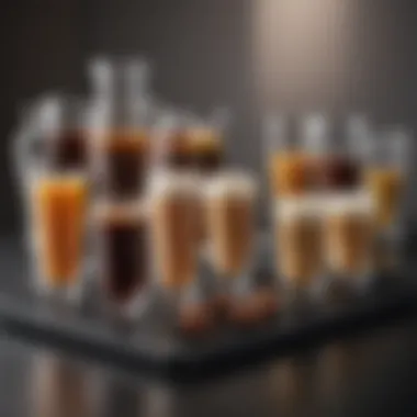 Variety of Beverages Made with the Gran Lattissima Variety of beverages made with the Gran Lattissima