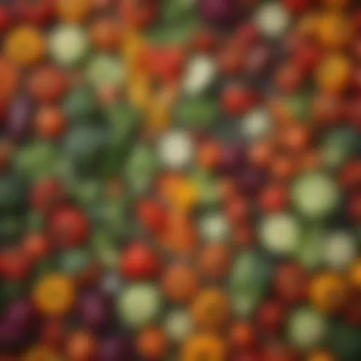 Fresh vegetables as no carb snacks
