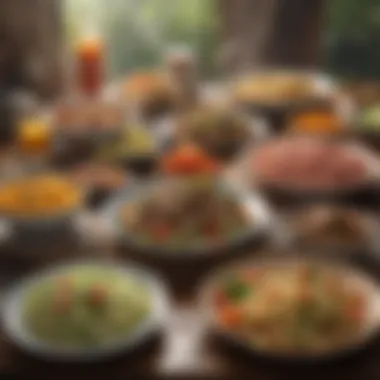 Nutritious dinner selections without cooking