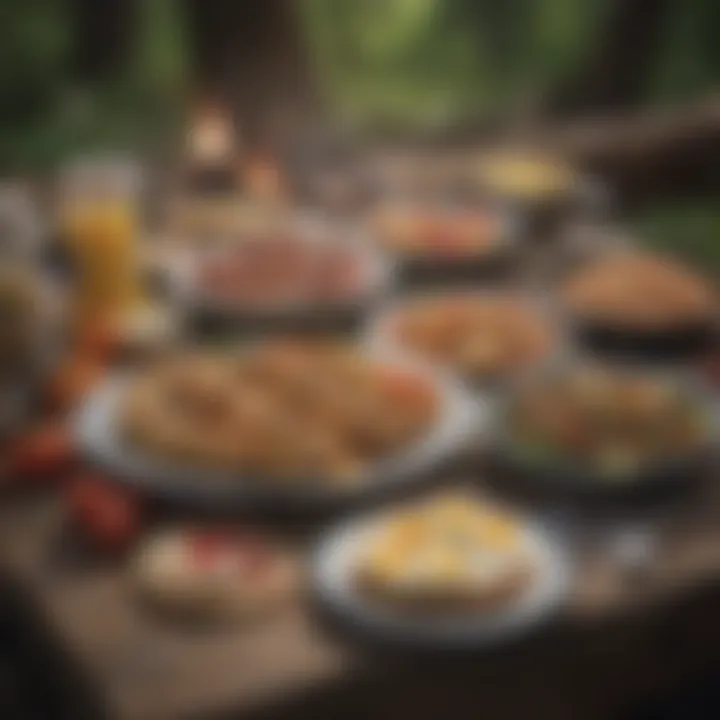 Lunch options for outdoor adventures