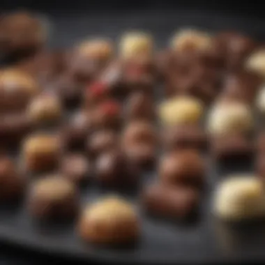 Selection of Fine Chocolates for Fondue Selection of fine chocolates for fondue