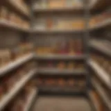 Organized pantry bins for optimal vegetable storage