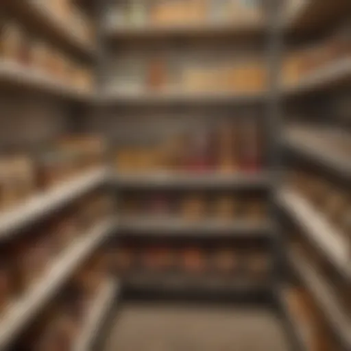 Organized pantry bins for optimal vegetable storage