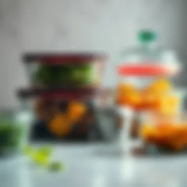 Durable Material Composition Material composition of Pyrex containers emphasizing durability