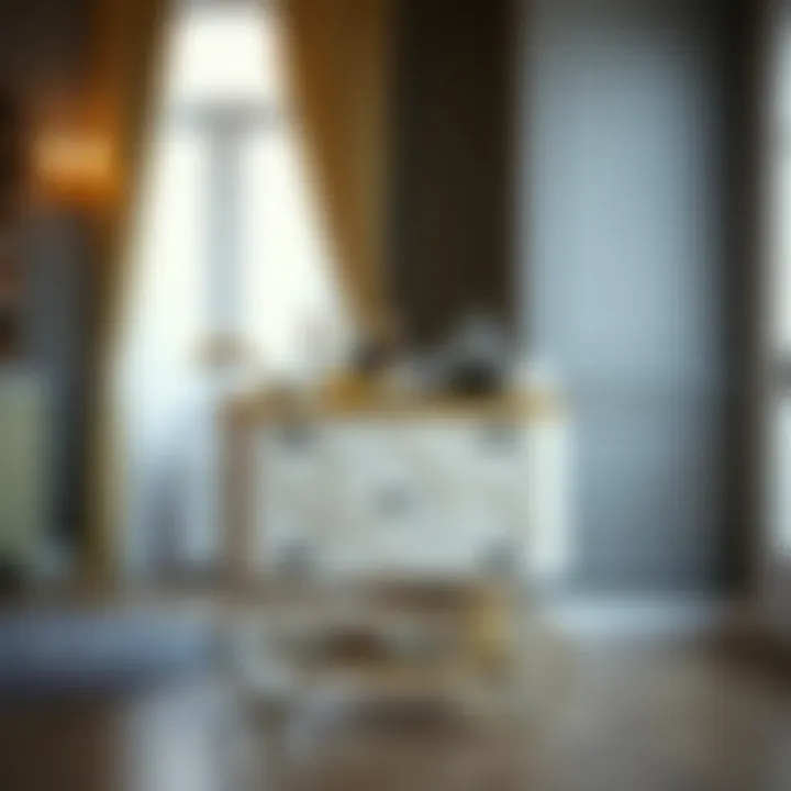 Classic Elegance in Bar Cart Design Elegant bar cart showcasing a classic design with doors