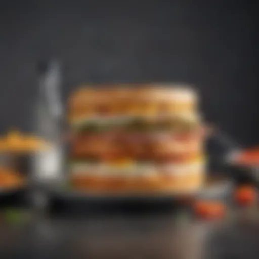 Illustration of sandwich clad bottom cookware showcasing its layered construction