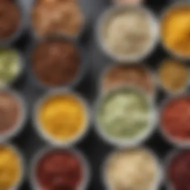 Variety of Custom Toppings to Enhance Flavor Customizable toppings displayed beside the Subway Protein Bowl