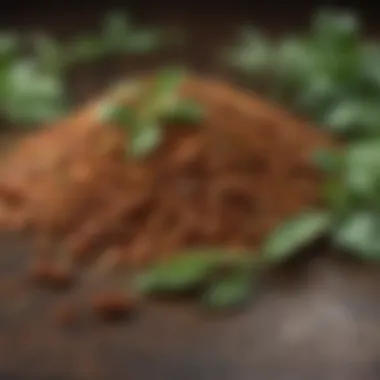 An array of fresh herbs that complement taco seasoning, emphasizing their role in flavor enhancement.