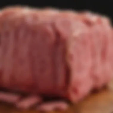 Understanding Meat Fibers Visual representation of meat fibers and muscle structure