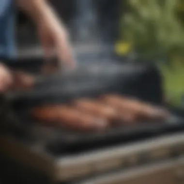 A well-maintained smoker highlighting the importance of maintenance