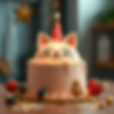 Creative Customizations for Your Cat Birthday Cake Customizable decorations for a cat-themed cake