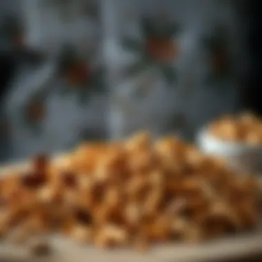 Variety of wood chips for smoking