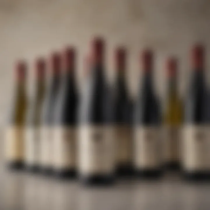 A selection of Pinot Noir bottles from various regions