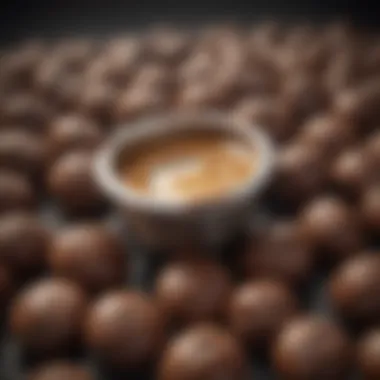 Infographic showing the impact of coffee pod waste