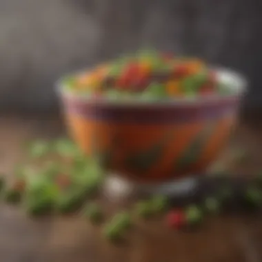 A colorful bowl of fresh peas highlighting their nutritional value