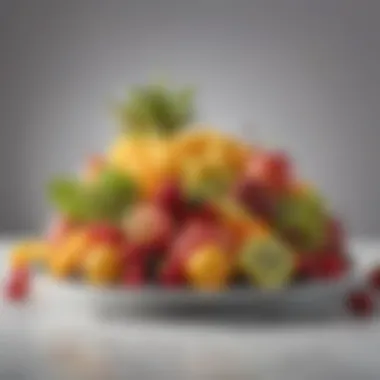 An Elegant Fruit Platter A beautifully arranged fruit platter perfect for sharing