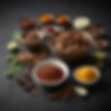 A Symphony of Flavors: Exploring Indian Spice Tea Ingredients Assorted spices traditionally used in Indian spice tea