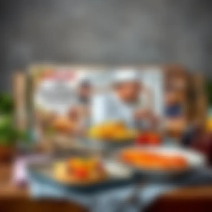 A collection of culinary books and magazines reflecting diverse cooking styles and trends
