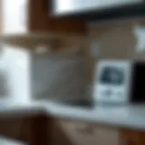 Worn kitchen appliance showing signs of wear