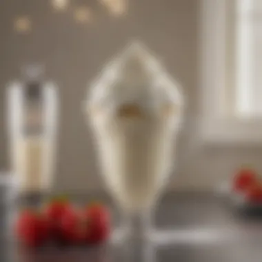 Modern Whipped Cream Dispenser Elegant commercial whipped cream dispenser showcasing modern design