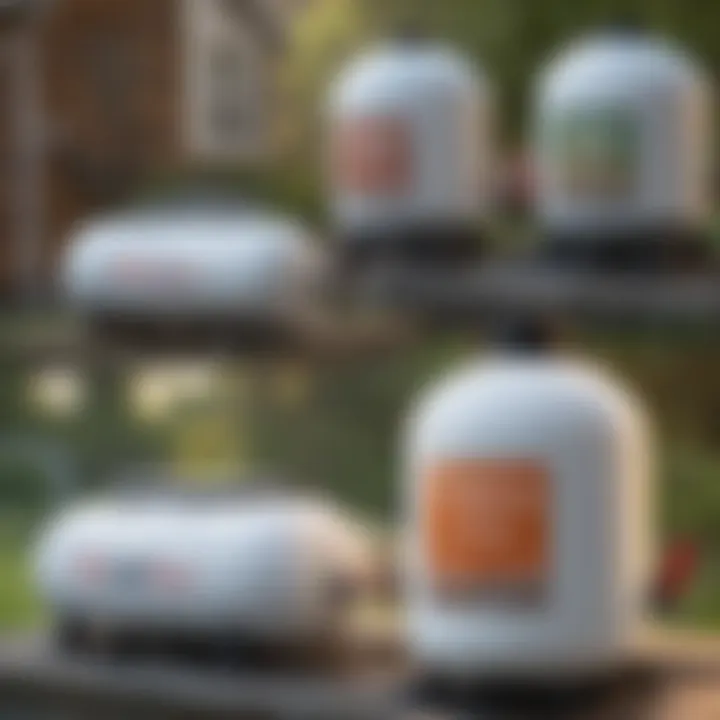 A visual comparison of different propane service providers