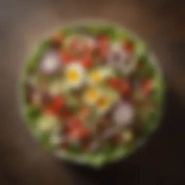 Nutritious Salad Choices Fresh salad option at Burger King