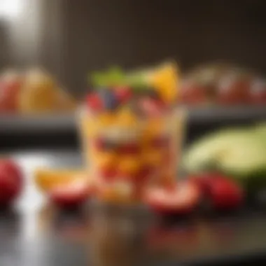 Refreshing Fruit Cup Fruit cup as a healthy side option
