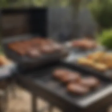 Comparison chart of Nexgrill sizes for different grilling needs