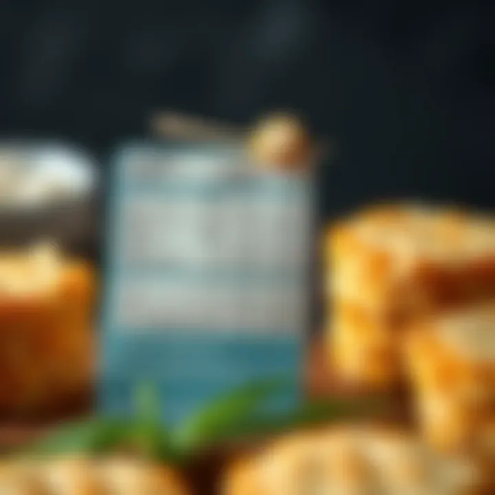 Nutritional Aspects of Rice Cakes Nutritional information chart of rice cakes highlighting gluten-free aspects